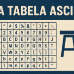 A tabela ASCII