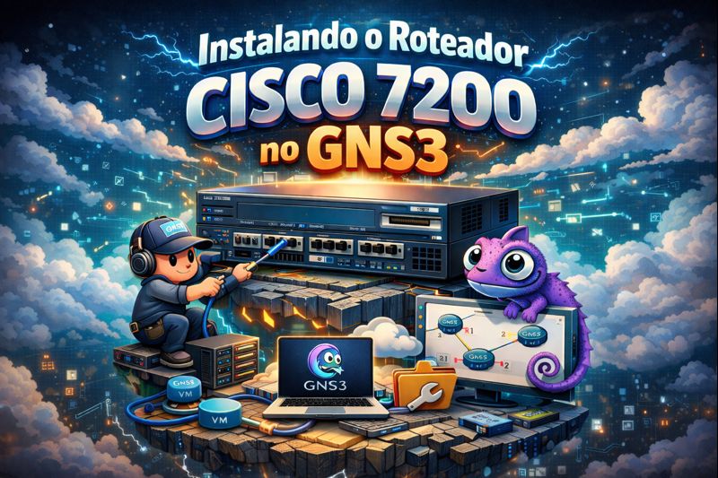 No momento, você está visualizando Guia para Baixar e Instalar CISCO 7200 no GNS3